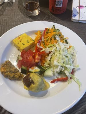 Plate 1   at Jardim das Cerejas - Chiado in Lisbon