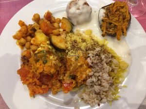 delicious food at Jardim das Cerejas - Chiado in Lisbon