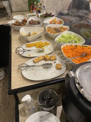 Buffet  at Jardim das Cerejas - Chiado in Lisbon