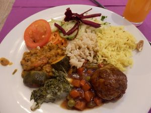 Vegan Buffet at Jardim das Cerejas - Chiado in Lisbon