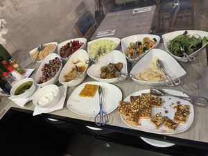 Salads  at Jardim das Cerejas - Chiado in Lisbon