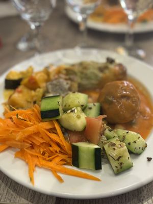 Plate 1!  at Jardim das Cerejas - Chiado in Lisbon