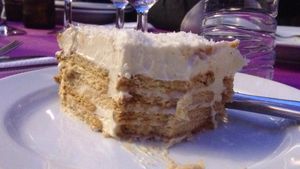 torta al cocco at Jardim das Cerejas - Chiado in Lisbon