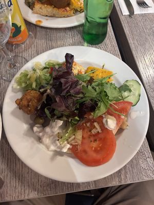 Salad type stufff  at Jardim das Cerejas - Chiado in Lisbon