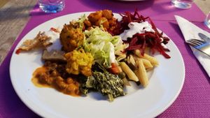 main course at Jardim das Cerejas - Chiado in Lisbon