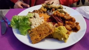 main course at Jardim das Cerejas - Chiado in Lisbon