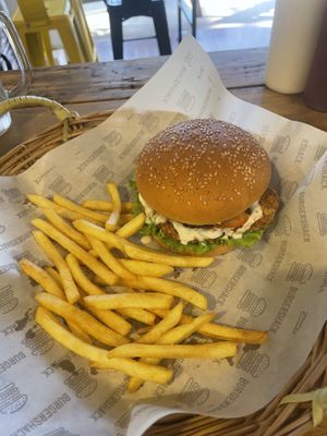 Combo   at Burgershack in Kampot