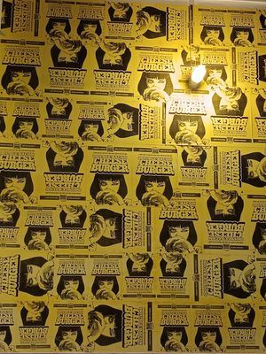 Decoration at Burgershack in Kampot