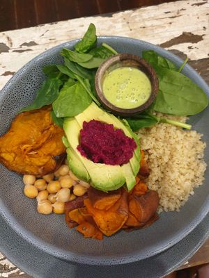 Wellness bowl at Rafter & Rose in Ipswich