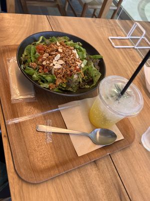 Taco rice  at Rakuen Cafe in Naha