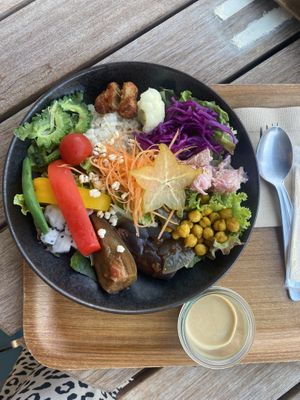   at Rakuen Cafe in Naha