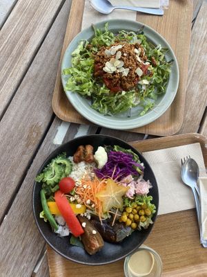   at Rakuen Cafe in Naha