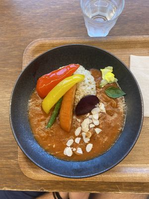 Curry   at Rakuen Cafe in Naha