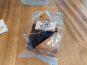 Scone set at Rakuen Cafe in Naha