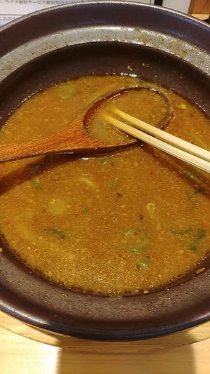 i still ate it all at Takesan Ramen - Obuse in Nagano