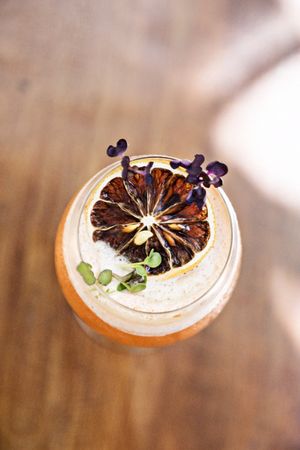 the Garden Colada at Vespertina in Tulum