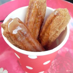 Cinnamon Caramel  at Churros Chilin-no-suzu in Yomitan