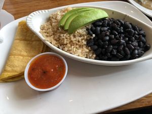 Breakfast of champions without feta at Palm Greens Cafe in Palm Springs