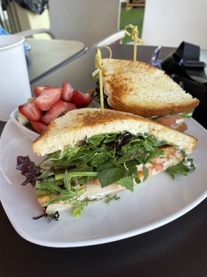 Vegan BLT at Palm Greens Cafe in Palm Springs
