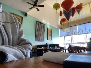   at Palm Greens Cafe in Palm Springs