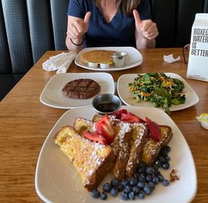   at Palm Greens Cafe in Palm Springs