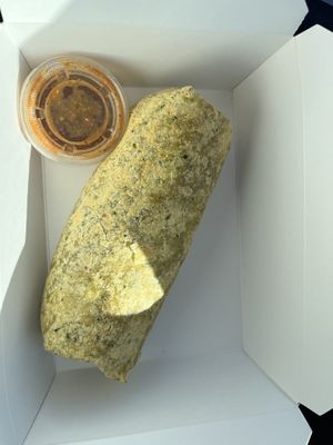 Oscars burrito   at Palm Greens Cafe in Palm Springs