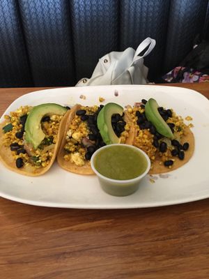 Breakfast Tacos at Palm Greens Cafe in Palm Springs