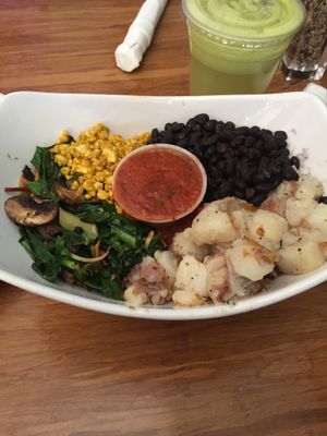 Breakfast Bowl  at Palm Greens Cafe in Palm Springs