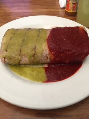 Oscars Breakfast Burritos  at Palm Greens Cafe in Palm Springs