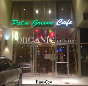 storefront at Palm Greens Cafe in Palm Springs