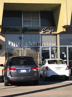 Entrance to palm greens cafe at Palm Greens Cafe in Palm Springs