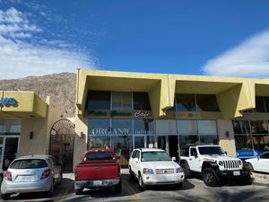 Location  at Palm Greens Cafe in Palm Springs