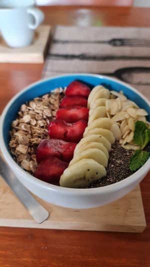 Acai bowl at Easy Health in Pattaya