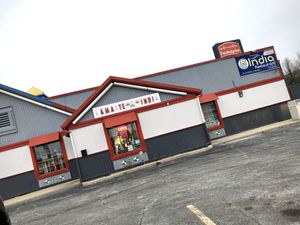 Exterior - it's never wise to judge a book by its cover  at Namaste India in Chesterton