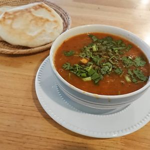 Beans soup - VEGAN  at Sababa in Chiang Mai