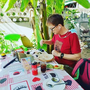 Babagnush, pita at Sababa in Chiang Mai