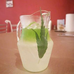 Ganja drink at Sababa in Chiang Mai