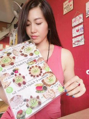 Ganja menu at Sababa in Chiang Mai