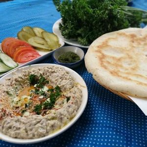 Babaganush at Sababa in Chiang Mai