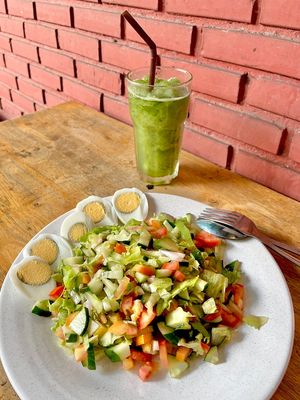 Healthy morning at Sababa in Chiang Mai