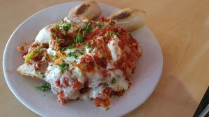Shakshuka at Sababa in Chiang Mai