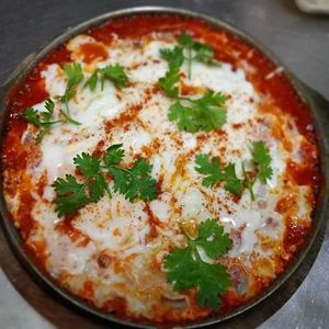 Shakshuka with cheese
By #chefjeab at #sababacm at Sababa in Chiang Mai