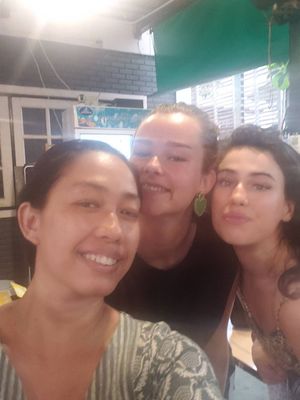 fall in love with them. #chefjeab #lifeissababa #sababacm #hummuscm #falafelcm #falafesit at Sababa in Chiang Mai