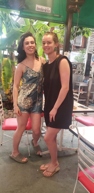 fall in love with them. #chefjeab #lifeissababa #sababacm #hummuscm #falafelcm #falafesit at Sababa in Chiang Mai