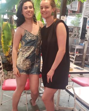 fall in love with them. #chefjeab #lifeissababa #sababacm #hummuscm #falafelcm #falafesit at Sababa in Chiang Mai