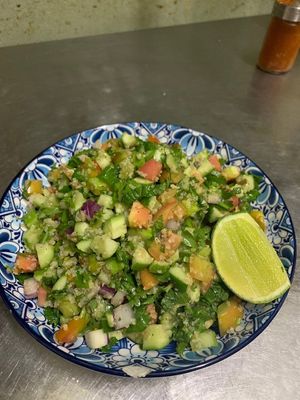 Tabuli at Sababa in Chiang Mai