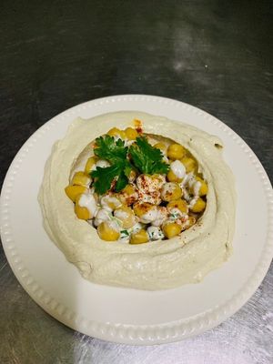 Hummus at Sababa in Chiang Mai