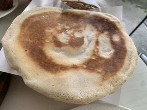 Pita bread  at Sababa in Chiang Mai