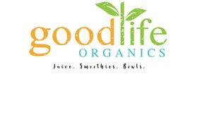 Logo at Good Life Organics in Shillington
