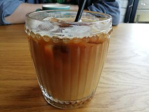 Iced latte at Friend of Mine  in Bridge Of Allan